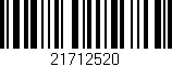 Código de barras (EAN, GTIN, SKU, ISBN): '21712520'