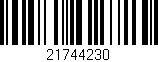 Código de barras (EAN, GTIN, SKU, ISBN): '21744230'
