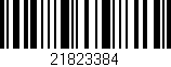 Código de barras (EAN, GTIN, SKU, ISBN): '21823384'