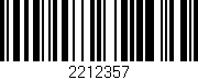 Código de barras (EAN, GTIN, SKU, ISBN): '2212357'