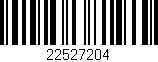 Código de barras (EAN, GTIN, SKU, ISBN): '22527204'