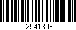 Código de barras (EAN, GTIN, SKU, ISBN): '22541308'