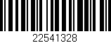 Código de barras (EAN, GTIN, SKU, ISBN): '22541328'
