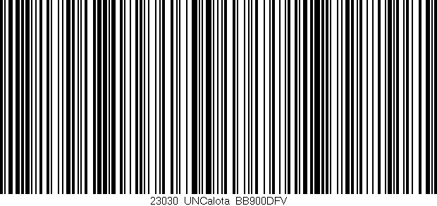 Código de barras (EAN, GTIN, SKU, ISBN): '23030_UNCalota_BB900DFV'