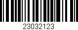 Código de barras (EAN, GTIN, SKU, ISBN): '23032123'