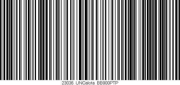 Código de barras (EAN, GTIN, SKU, ISBN): '23036_UNCalota_BB900PTP'