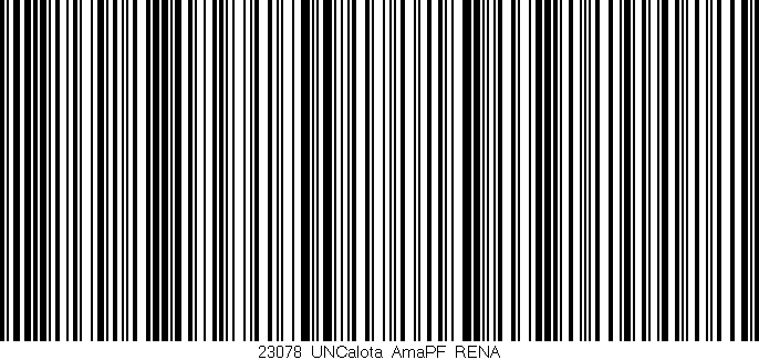 Código de barras (EAN, GTIN, SKU, ISBN): '23078_UNCalota_AmaPF_RENA'