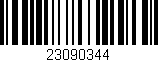 Código de barras (EAN, GTIN, SKU, ISBN): '23090344'