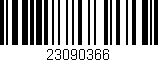 Código de barras (EAN, GTIN, SKU, ISBN): '23090366'