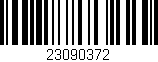 Código de barras (EAN, GTIN, SKU, ISBN): '23090372'