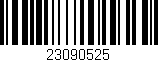 Código de barras (EAN, GTIN, SKU, ISBN): '23090525'