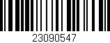 Código de barras (EAN, GTIN, SKU, ISBN): '23090547'
