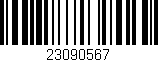 Código de barras (EAN, GTIN, SKU, ISBN): '23090567'