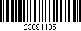 Código de barras (EAN, GTIN, SKU, ISBN): '23091135'