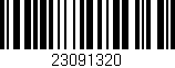 Código de barras (EAN, GTIN, SKU, ISBN): '23091320'