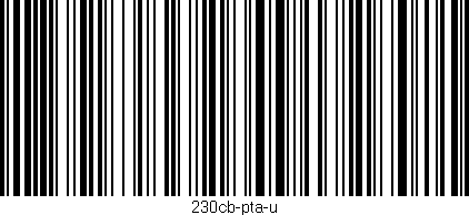 Código de barras (EAN, GTIN, SKU, ISBN): '230cb-pta-u'