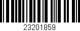 Código de barras (EAN, GTIN, SKU, ISBN): '23201859'