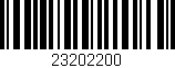 Código de barras (EAN, GTIN, SKU, ISBN): '23202200'