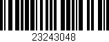 Código de barras (EAN, GTIN, SKU, ISBN): '23243048'