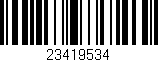 Código de barras (EAN, GTIN, SKU, ISBN): '23419534'