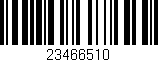 Código de barras (EAN, GTIN, SKU, ISBN): '23466510'