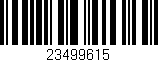 Código de barras (EAN, GTIN, SKU, ISBN): '23499615'