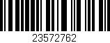 Código de barras (EAN, GTIN, SKU, ISBN): '23572762'