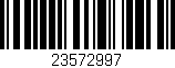 Código de barras (EAN, GTIN, SKU, ISBN): '23572997'