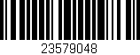 Código de barras (EAN, GTIN, SKU, ISBN): '23579048'