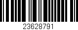 Código de barras (EAN, GTIN, SKU, ISBN): '23628791'