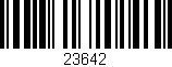 Código de barras (EAN, GTIN, SKU, ISBN): '23642'