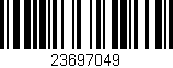 Código de barras (EAN, GTIN, SKU, ISBN): '23697049'