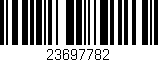 Código de barras (EAN, GTIN, SKU, ISBN): '23697782'