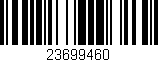 Código de barras (EAN, GTIN, SKU, ISBN): '23699460'