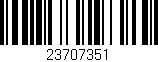 Código de barras (EAN, GTIN, SKU, ISBN): '23707351'