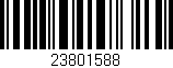 Código de barras (EAN, GTIN, SKU, ISBN): '23801588'