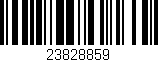Código de barras (EAN, GTIN, SKU, ISBN): '23828859'