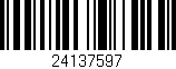 Código de barras (EAN, GTIN, SKU, ISBN): '24137597'