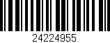 Código de barras (EAN, GTIN, SKU, ISBN): '24224955'