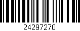 Código de barras (EAN, GTIN, SKU, ISBN): '24297270'