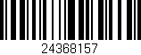 Código de barras (EAN, GTIN, SKU, ISBN): '24368157'