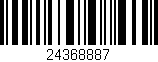 Código de barras (EAN, GTIN, SKU, ISBN): '24368887'