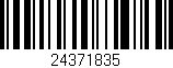 Código de barras (EAN, GTIN, SKU, ISBN): '24371835'