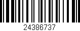 Código de barras (EAN, GTIN, SKU, ISBN): '24386737'