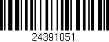 Código de barras (EAN, GTIN, SKU, ISBN): '24391051'