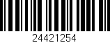 Código de barras (EAN, GTIN, SKU, ISBN): '24421254'