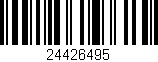 Código de barras (EAN, GTIN, SKU, ISBN): '24426495'