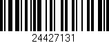 Código de barras (EAN, GTIN, SKU, ISBN): '24427131'