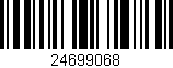 Código de barras (EAN, GTIN, SKU, ISBN): '24699068'