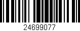 Código de barras (EAN, GTIN, SKU, ISBN): '24699077'